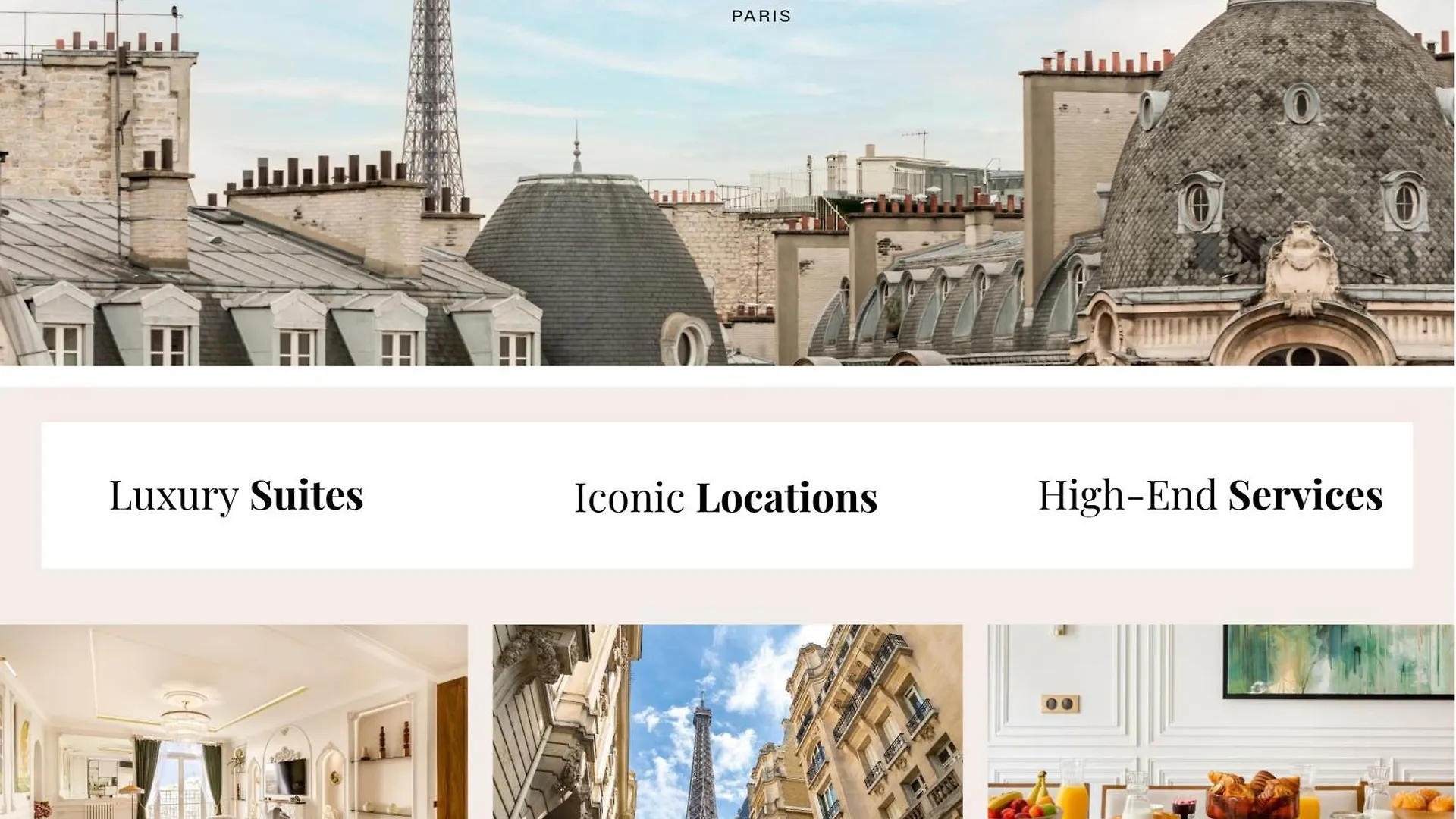 Merveil - Family Suite - Champs Elysees - Wagram Paris 0*,